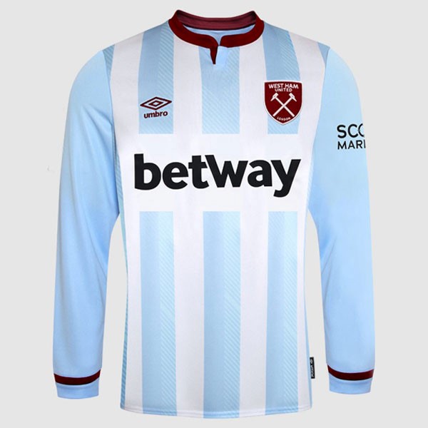 Tailandia Camiseta West Ham United ML 2nd 2021-2022